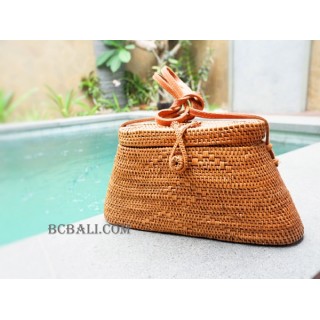 fancy modern rattan bags casual elegance